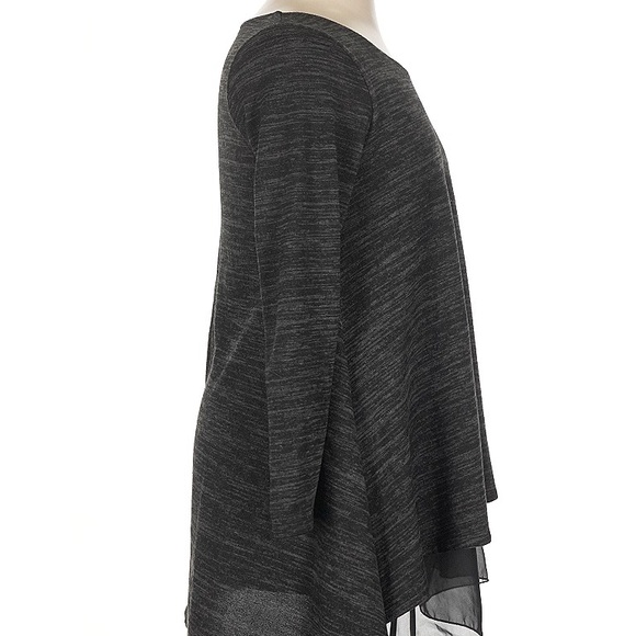 Elegant Black Women's Top - Picture 3 of 5